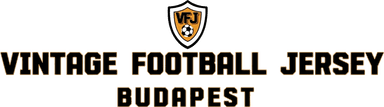 Vintage Football Jersey Budapest logo
